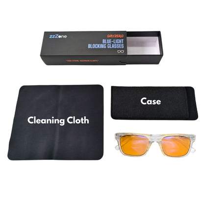 DayZero Blue Light Glasses - Transparent